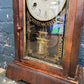 Antique Vintage American New Haven Gothic Chapel Style Chiming Mantel Clock