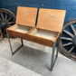 Vintage Double Children’s School Desk