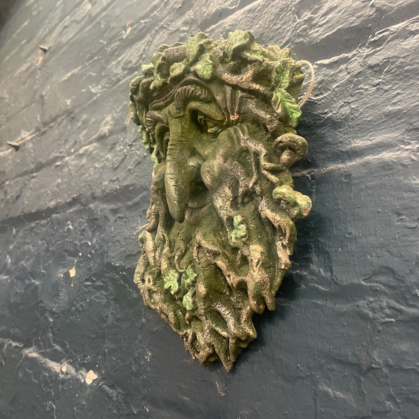 Green Man Face Wall Hanger