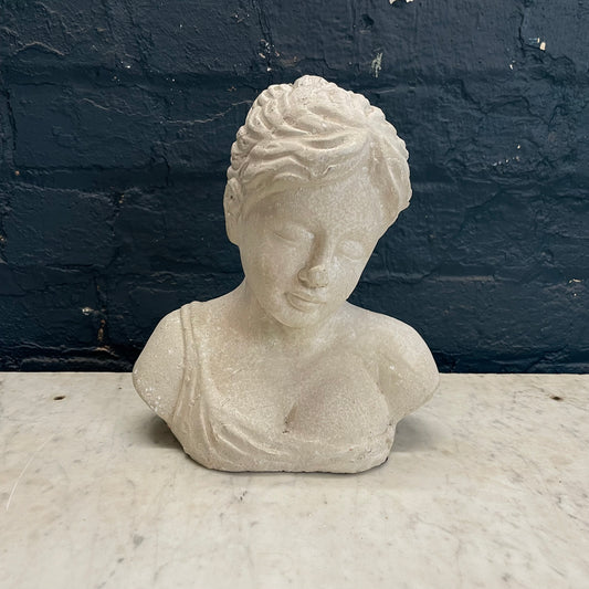 Vintage Style Stone Effect Bust Ornament