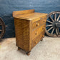 Antique Vintage Victorian Rustic 2 Over 2 Chest Of Drawers