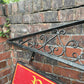 Wall Hanging Pub Sign Wrought Iron Bracket
