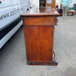 Antique Vintage Victorian Pedestal Sideboard