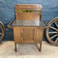 Antique Edwardian Black Marble Top Wash Stand