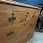 Antique Victorian Pine Chest Of Drawers