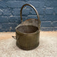 Antique Vintage Brass Helmet Coal Scuttle