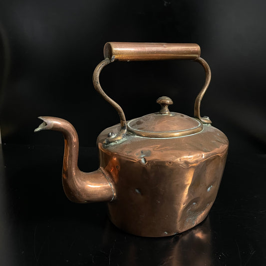 Antique Vintage Copper Kettle