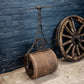 Antique Victorian Cast Iron Grass Roller Garden Decor