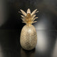 Vintage Metal Pineapple Candle Holder / Pot