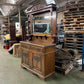 Antique Vintage Early 20th Century Solid Oak Sideboard / Dresser