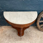 Antique Victorian Marble Wash Stand / Console Table