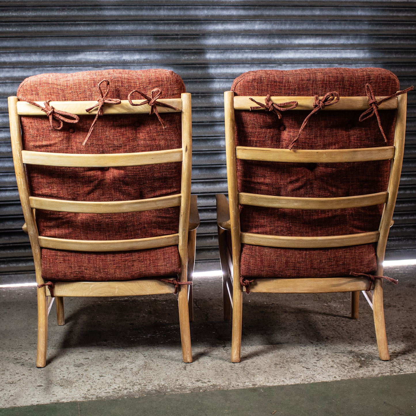 Vintage Mid Century Pair Of Parker Knoll Armchairs PK1016-19 Reupholstered