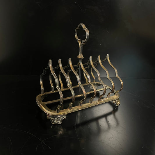 Vintage Silver Plate Toast Rack