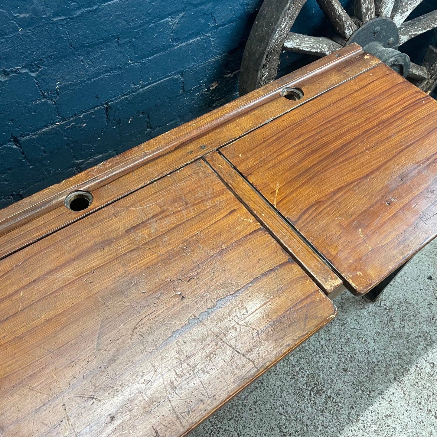 Vintage Double Children’s School Desk