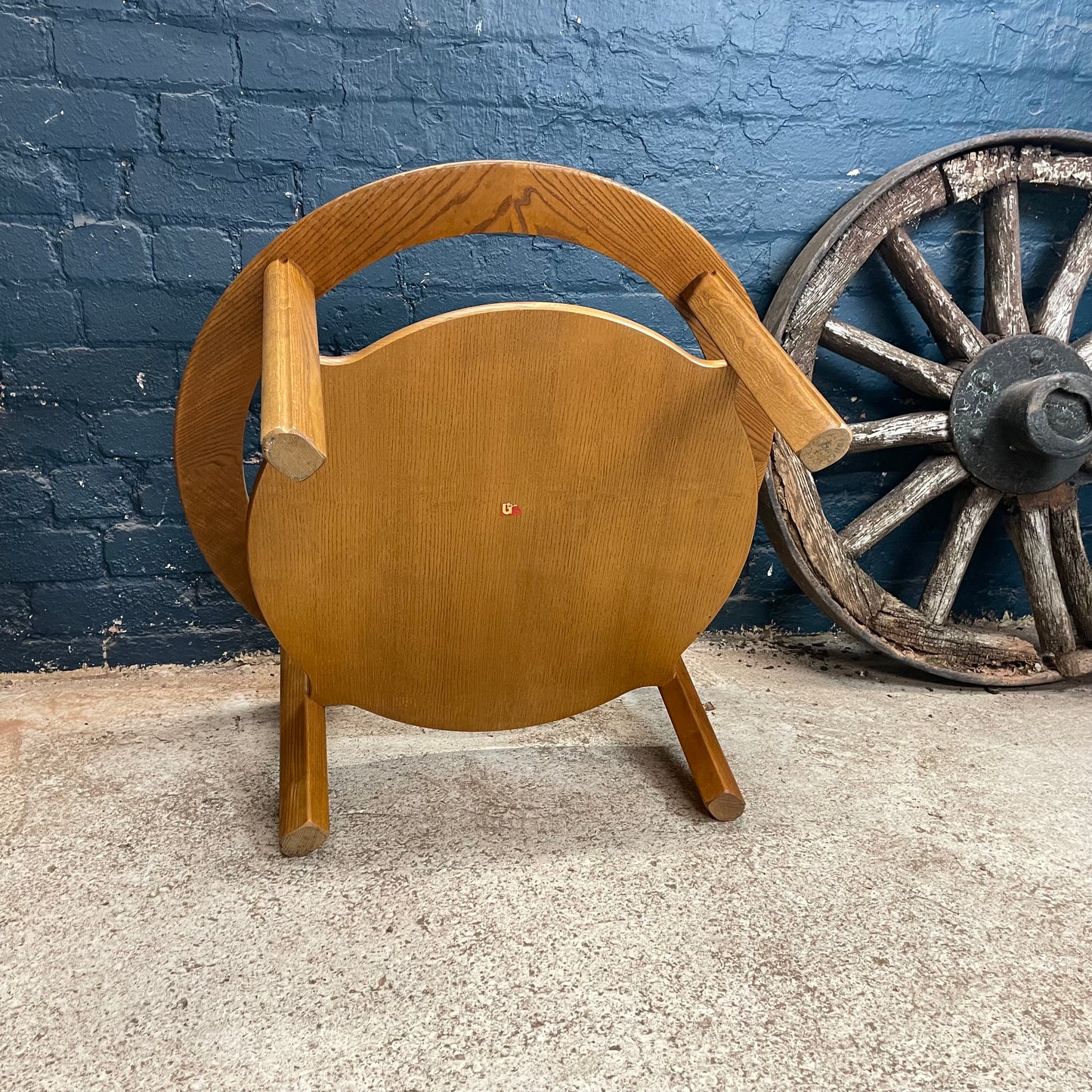 Vintage Mid Century G Plan Round Astro Coffee Table