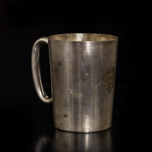 Antique Vintage Elkington & Co Silver Plated Half Pint Tankard