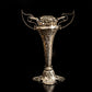 Antique Edwardian Walker & Hall Solid Silver Vase