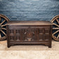 Antique Solid Oak Coffer / Blanket Box