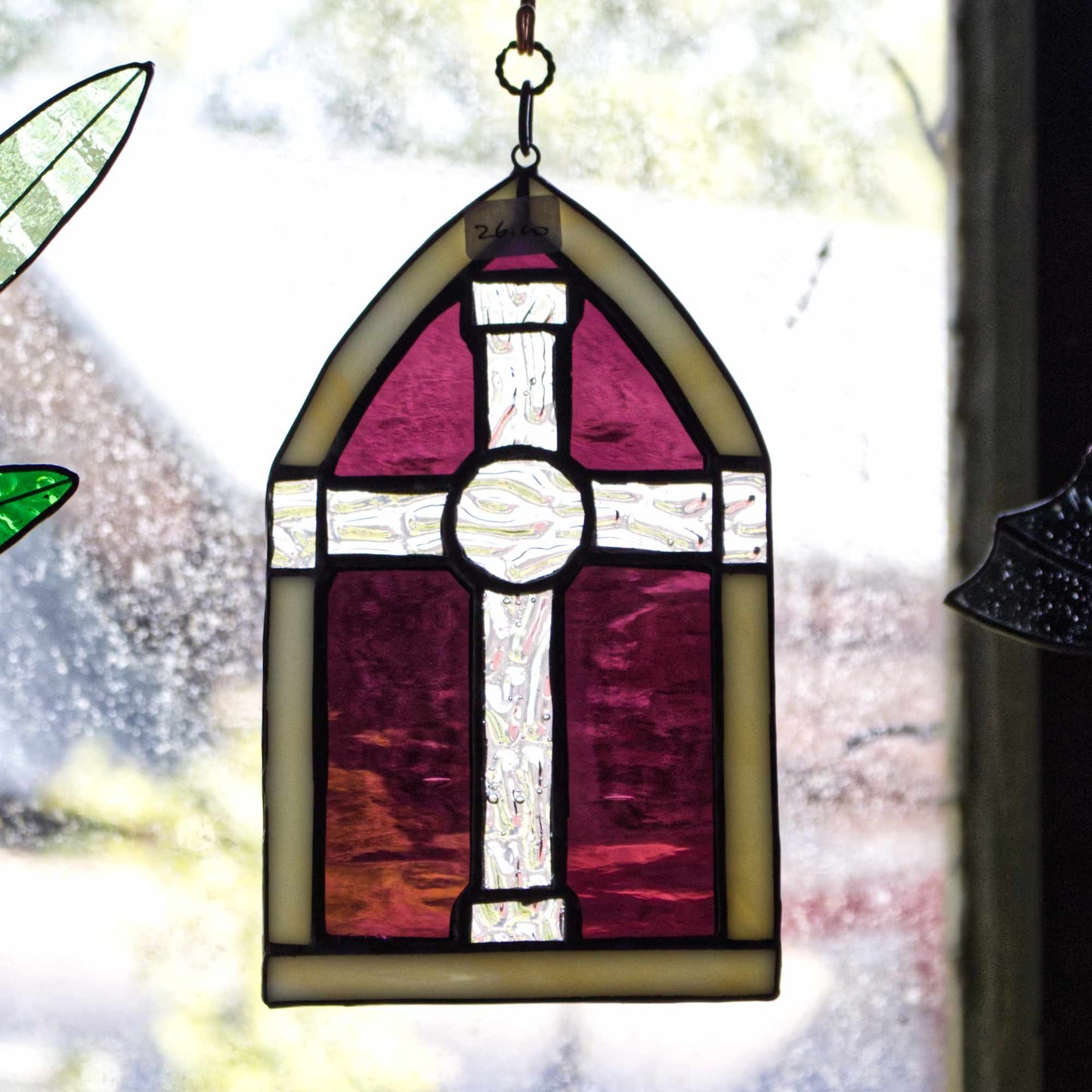 Handmade Stained Glass Chapel Window Light Catcher
