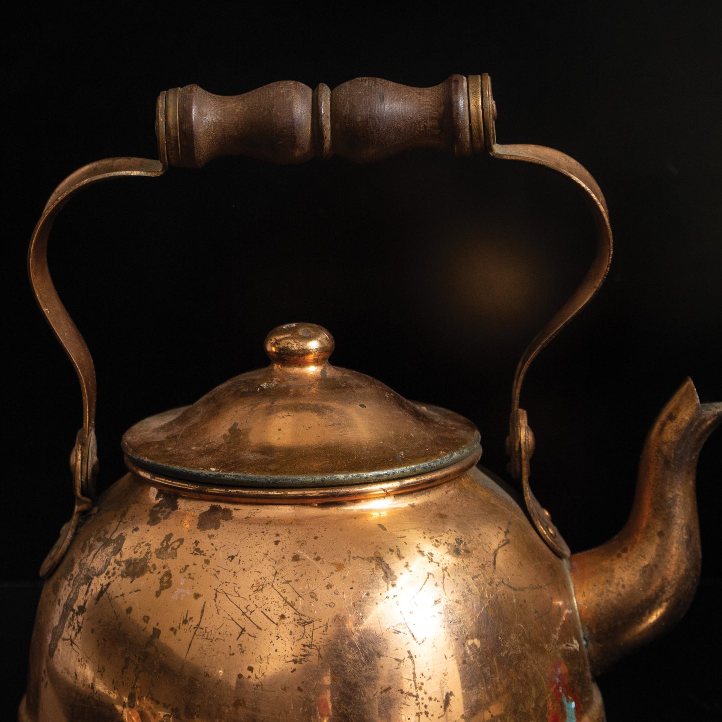 Antique Copper Kettle