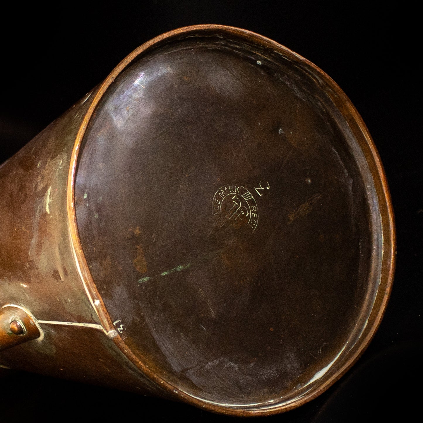 Antique Vintage Copper Pitcher Jug