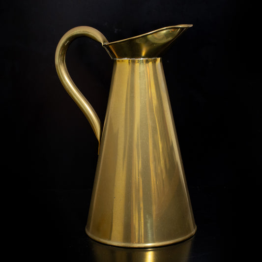 Vintage Decorative Brass Pitcher Jug