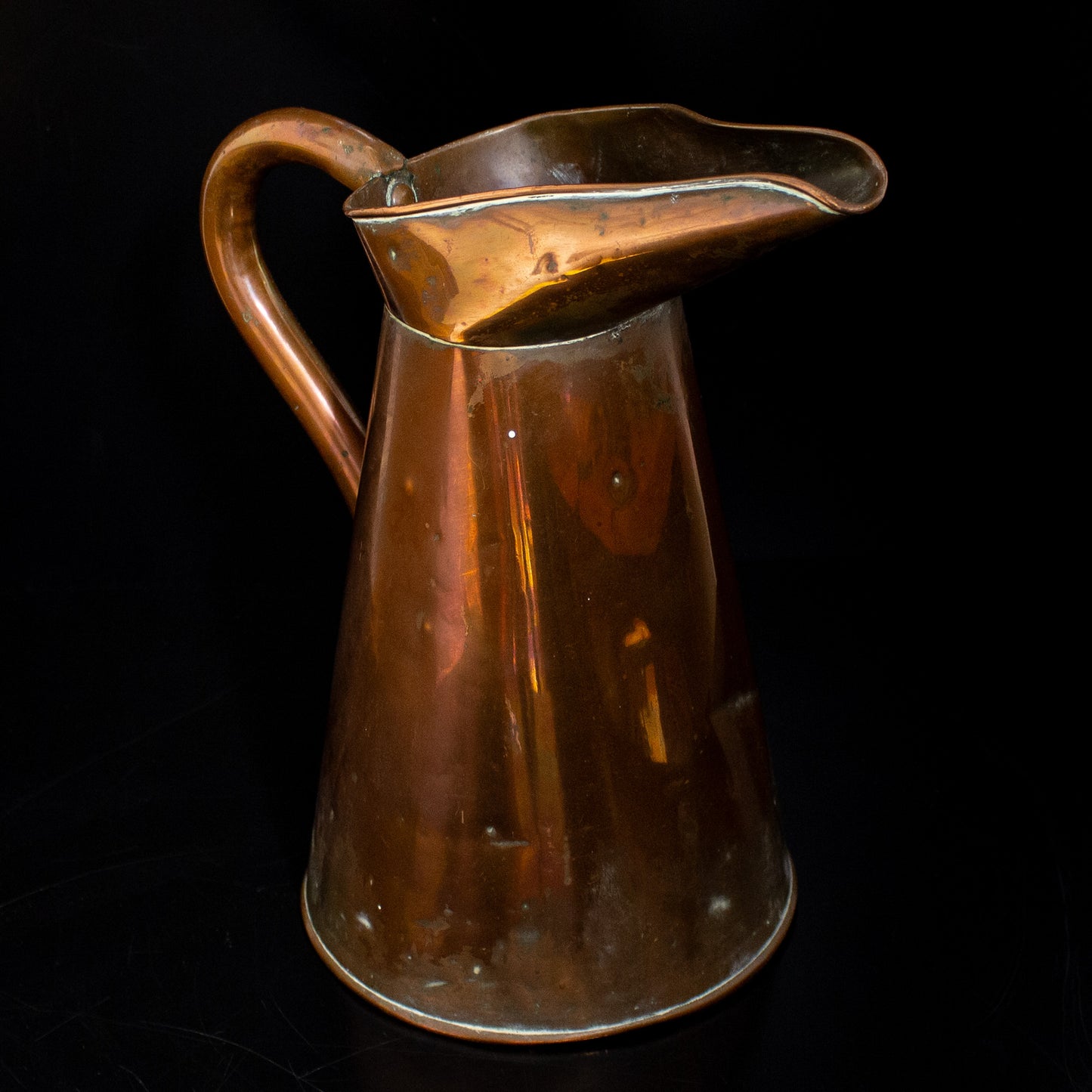 Antique Vintage Copper Pitcher Jug