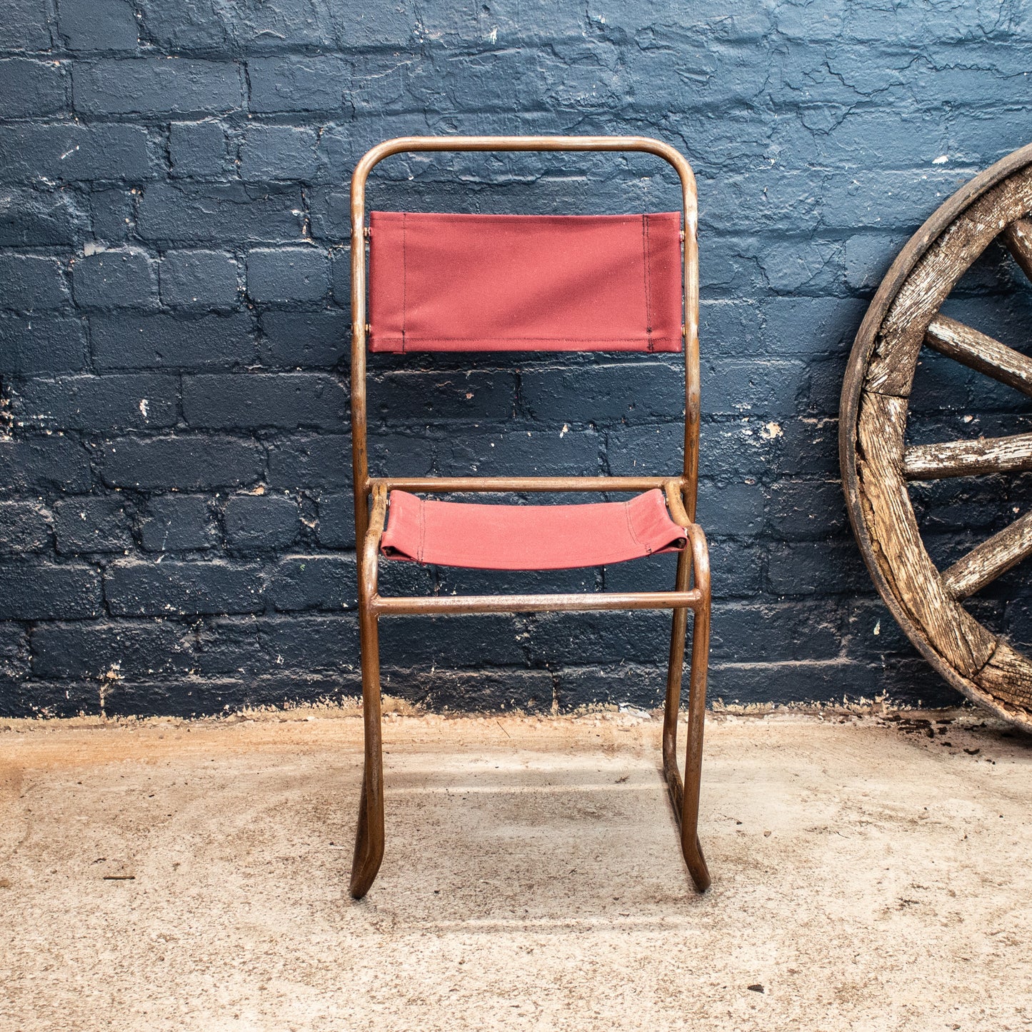 Vintage Stacking Canvas Seat Chairs Price Per Chair