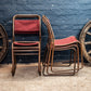 Vintage Stacking Canvas Seat Chairs Price Per Chair